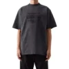 Vintage T-shirt με φαρδιά γραμμή «Washed Black» 641675TMVH81055