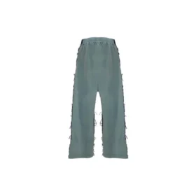 Υβριδικό φαρδύ παντελόνι «Light Blue» 738751TOW554702